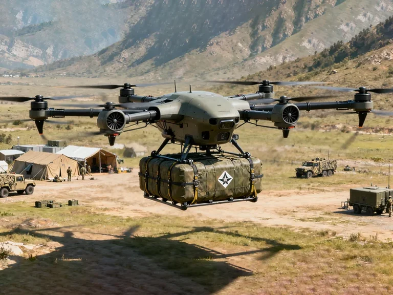 Military large-load drones