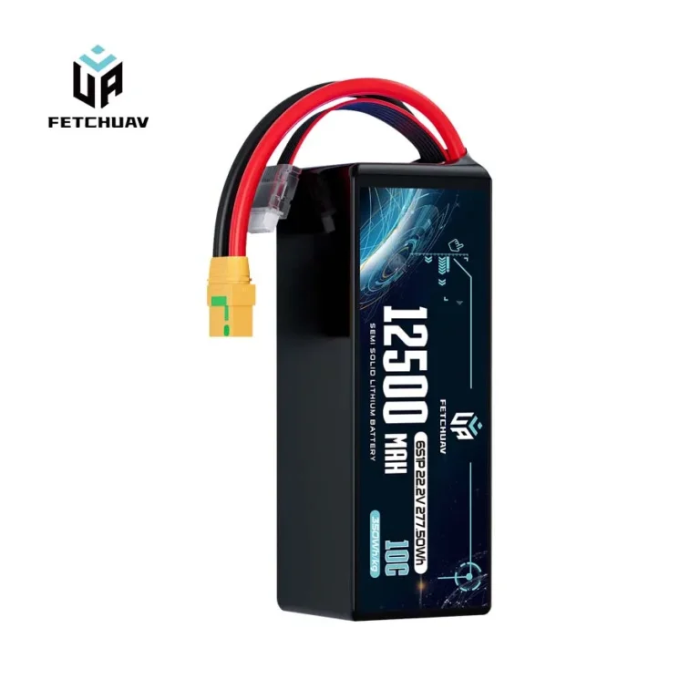 FetchUAV 12500mAh 10C 6S Semi Solid Battery 