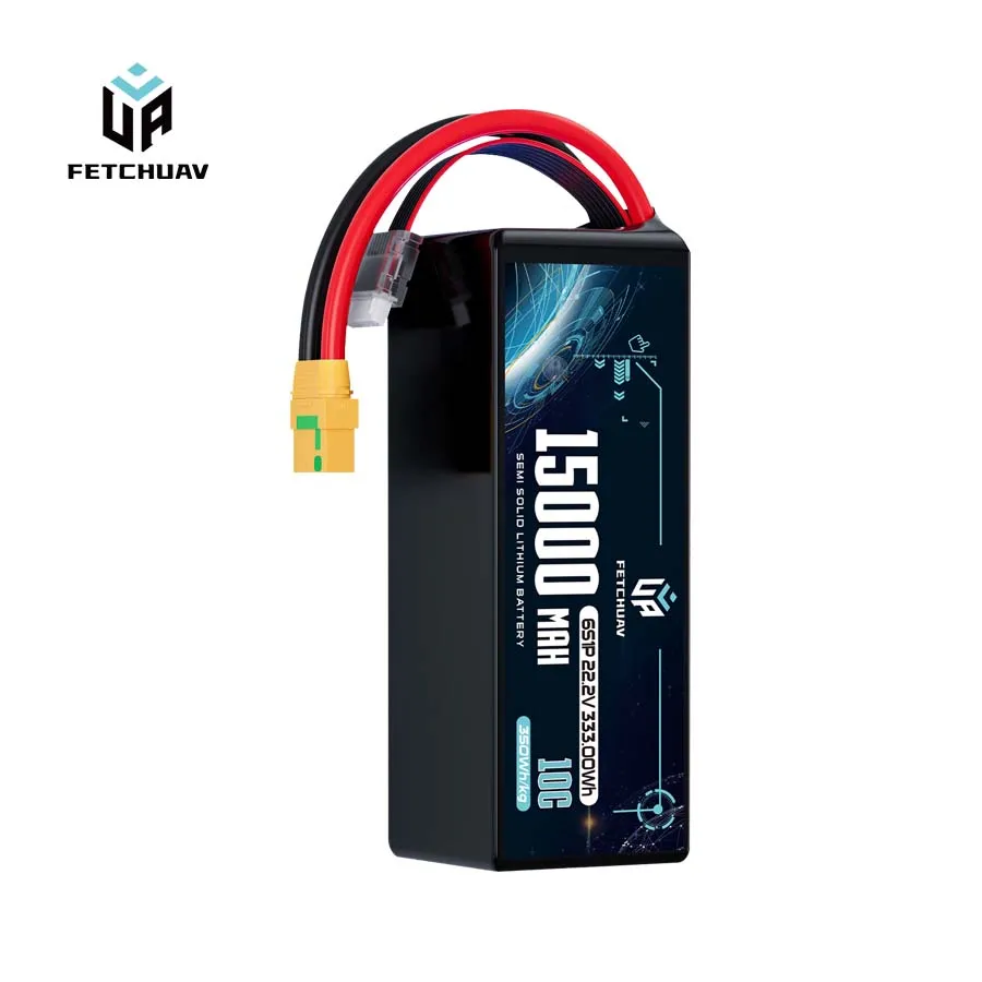 FetchUAV 15000mAh 10C 6S Semi Solid Battery