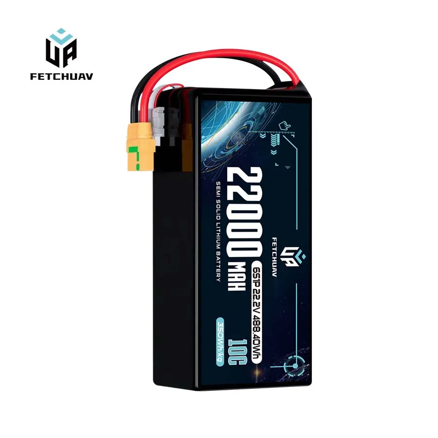 FetchUAV 22000mAh 10C 6S Semi Solid Battery