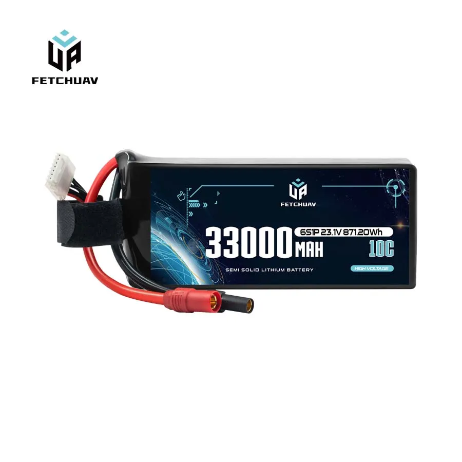 FetchUAV 33000mAh 10C 6S HV Semi Solid Battery
