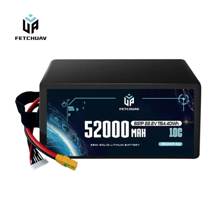 FetchUAV 52000mAh 10C 6S Semi Solid Battery