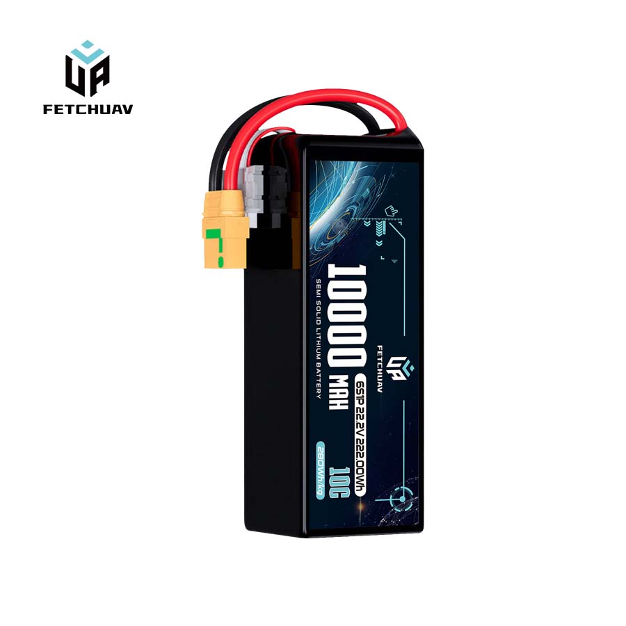 FetchUAV 10000mAh 10C 6S Semi Solid Battery