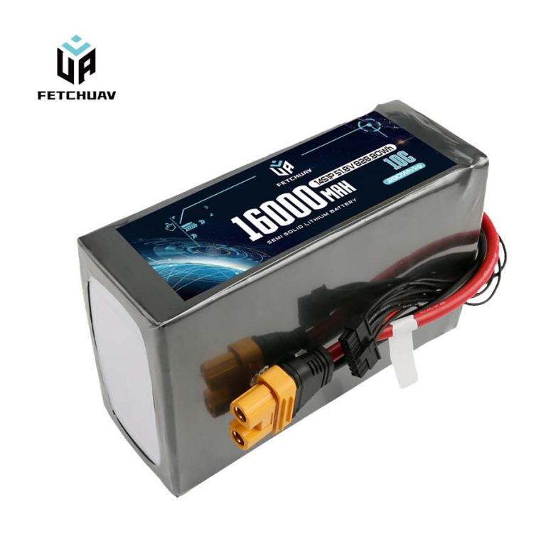 FetchUAV 16000mAh 10C 14S Semi Solid Battery