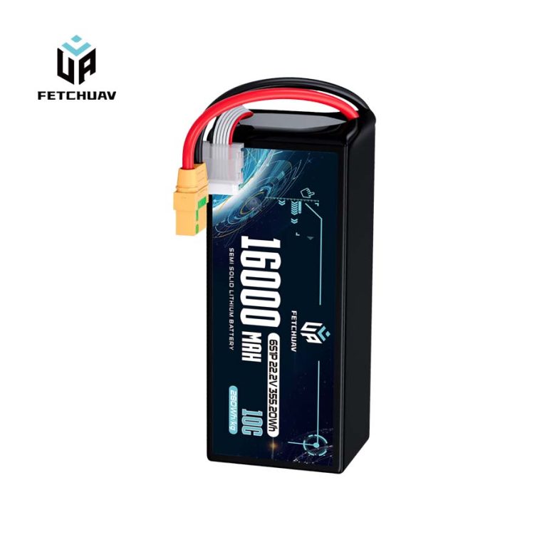 FetchUAV 16000mAh 10C 6S Semi Solid Battery