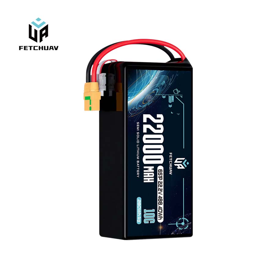 FetchUAV 22000mAh 10C 6S Semi Solid Battery