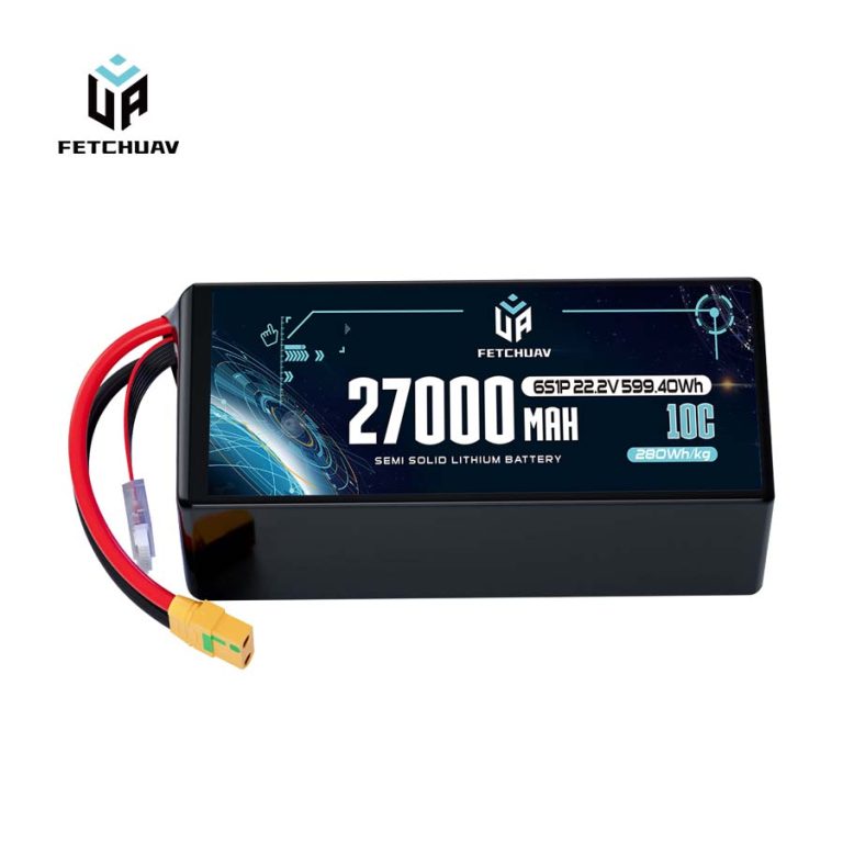 FetchUAV 27000mAh 10C 6S Semi Solid Battery