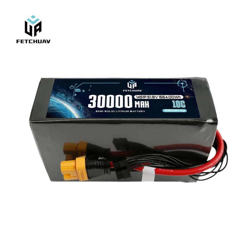 FetchUAV 30000mAh 10C 14S Semi Solid Battery