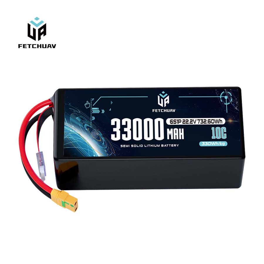 FetchUAV 33000mAh 10C 6S Semi Solid Battery