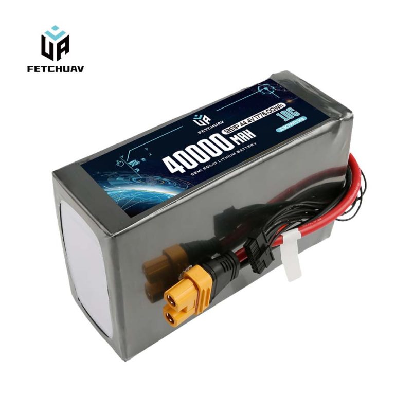 FetchUAV 40000mAh 10C 12S Semi Solid Battery