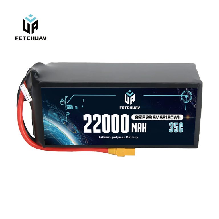 High capacity 22000mAh 35C 8s long flight FPV lipo battery