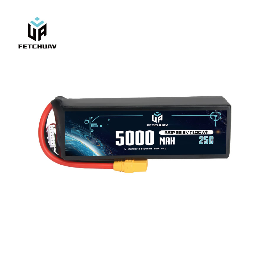 5000mAh 25C Long Range FPV LiPo Battery with XT60 Plug for Wholesale Drone