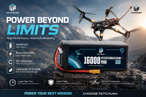 16000mAh 29.6V LiPo battery for industrial UAV drones