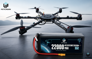 22.2V LiPo battery for industrial UAV and heavy lift drone